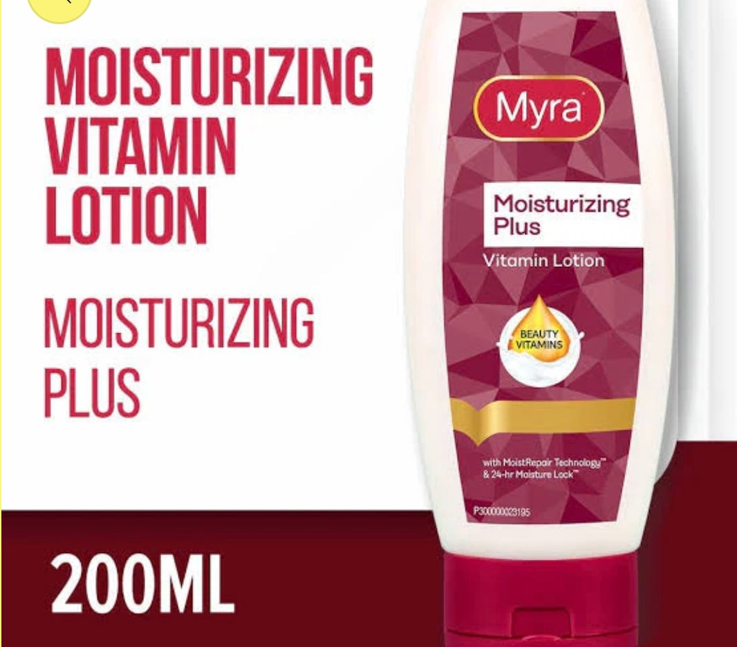 Myra E Moisturizing Plus Vitamin Lotion - 200ml