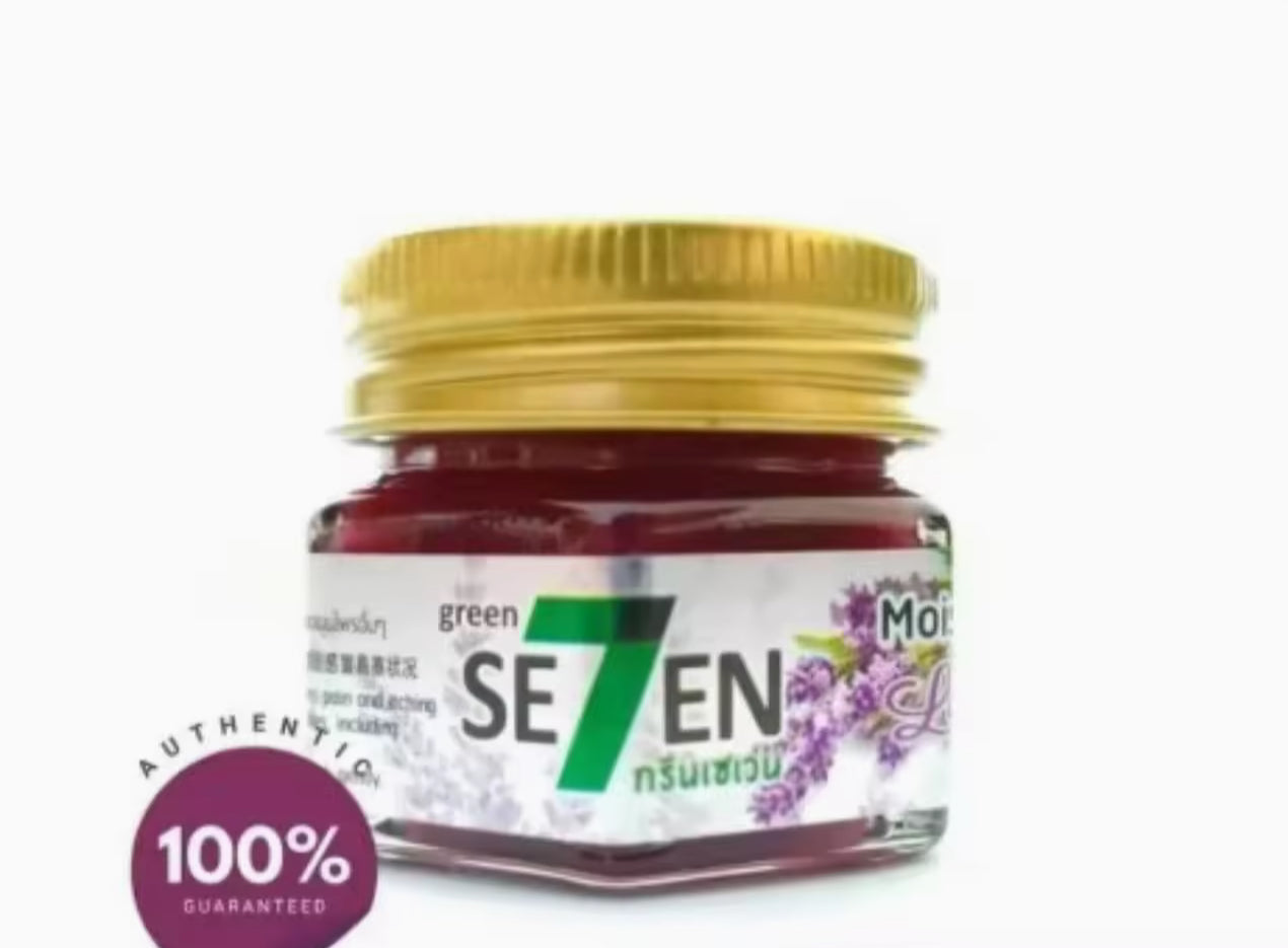 Green Seven Massage and Sleep Balm from Thailand 20grams