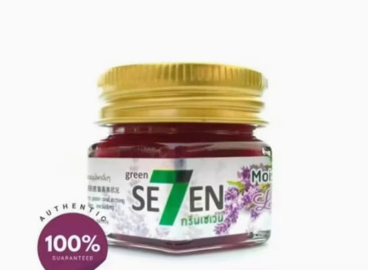 Green Seven Massage and Sleep Balm from Thailand 20grams