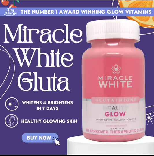 Miracle White Advance Whitening Glutathione Capsules