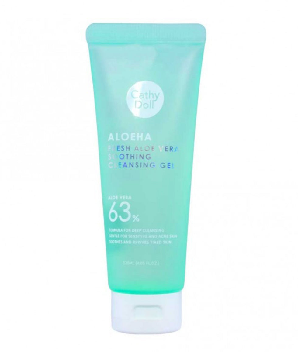 Cathy Doll Aloe Vera Soothing and Cleansing gel | 120ml | 💯 Authentic from Thailand 🇹🇭