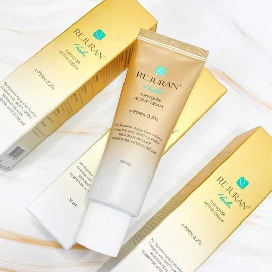 Rejuran Turnover Active Cream Enhanced - 50ml (c-pdrn 0.2%) GOLD | Authentic from KOREA