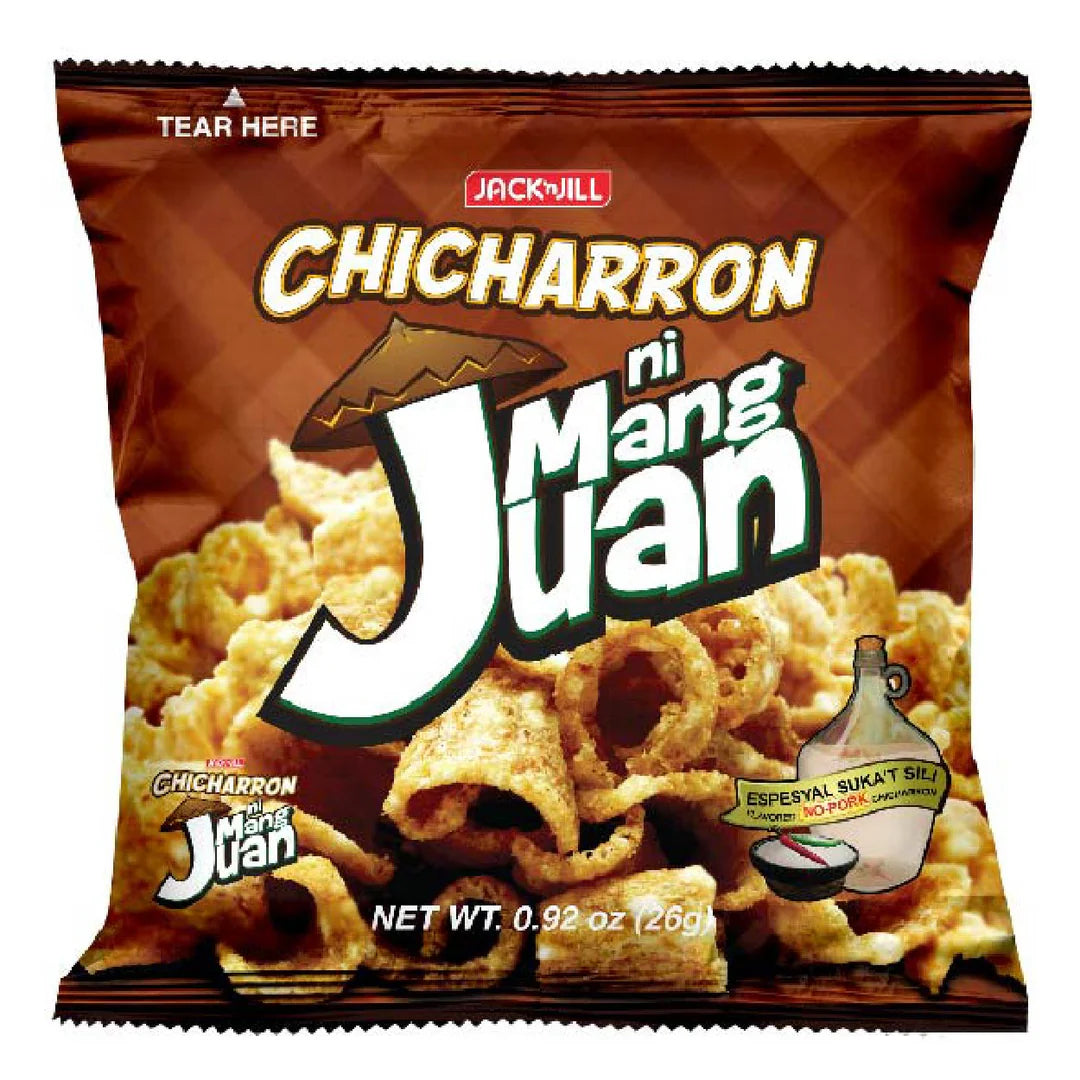 Jack n Jill Chicharron Ni Mang Juan Sukat Sili 26g