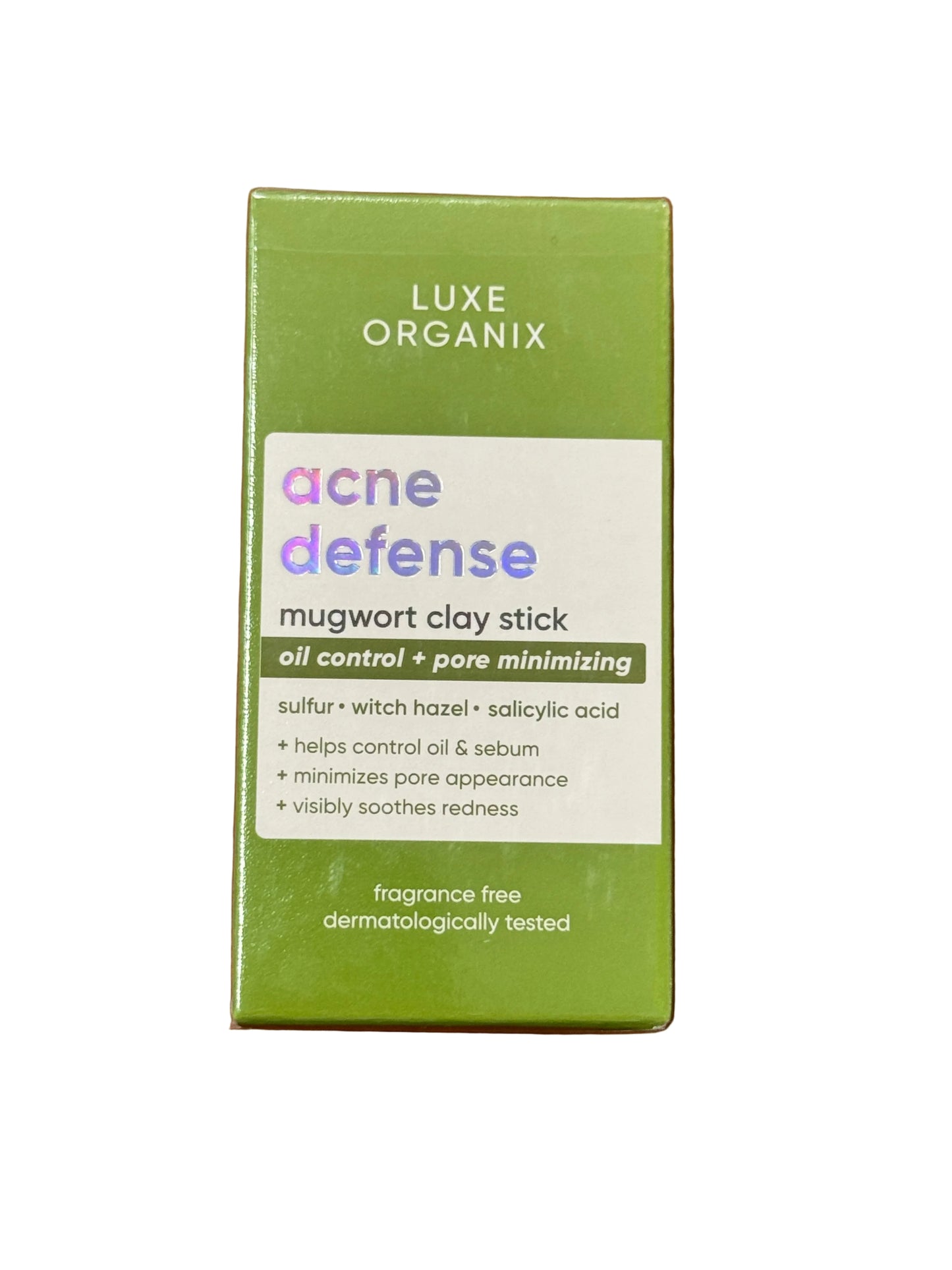 Luxe Organix Acne Defense Mugwort Clay Stick | 52g