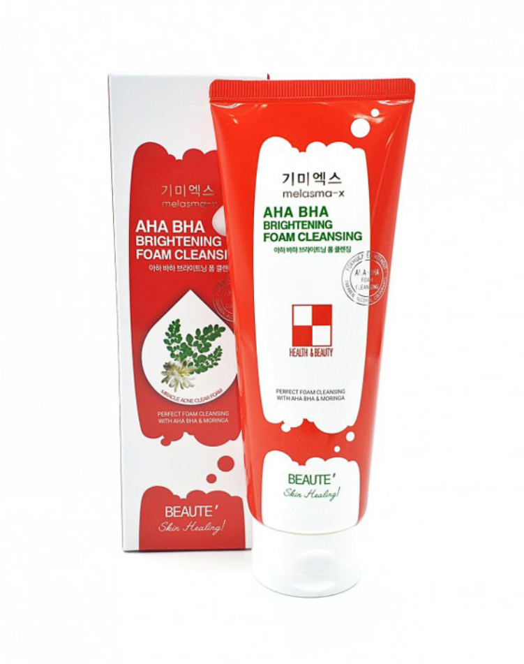 BEAUTE Melasma-X AHA BHA Brightening Foam Cleansing 160ml