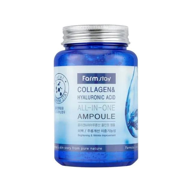 Farmstay - Collagen & Hyaluronic Acid All-In-One Ampoule 250ml
