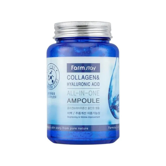 Farmstay - Collagen & Hyaluronic Acid All-In-One Ampoule 250ml