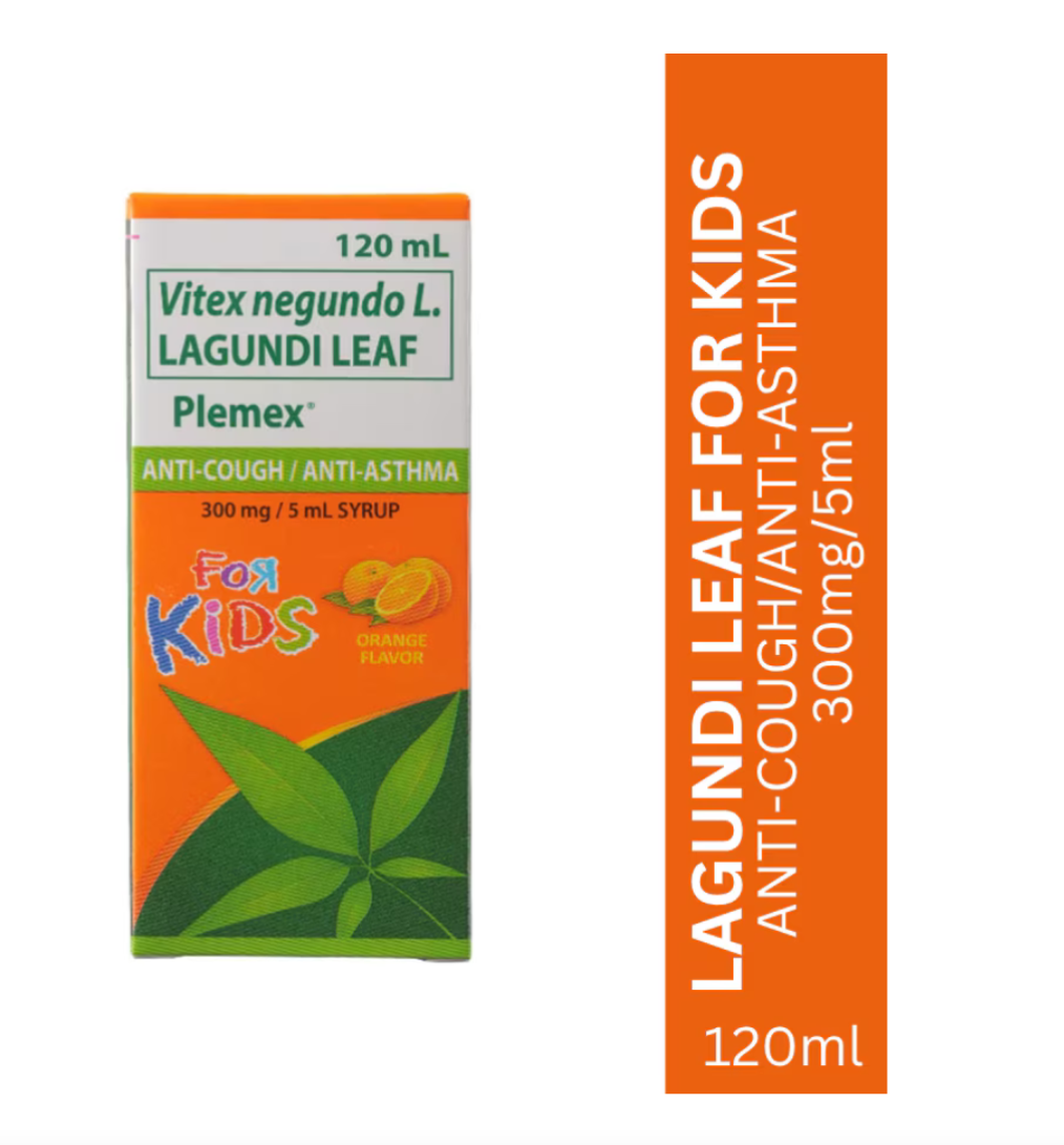 Lagundi Leaf 300mg/5ml Syrup | 120ml | For Kids