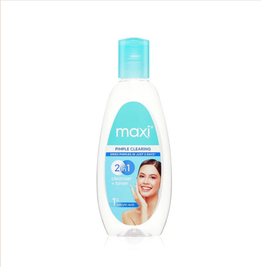 Maxi 2n1 Cleanser and toner 135ml