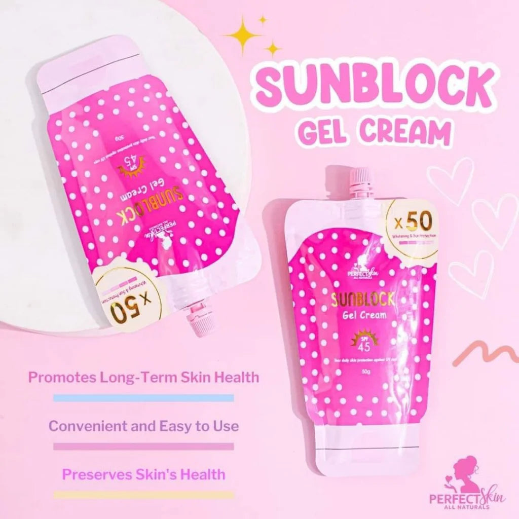 Perfect Skin Sunblock Gel Cream 45SPF
