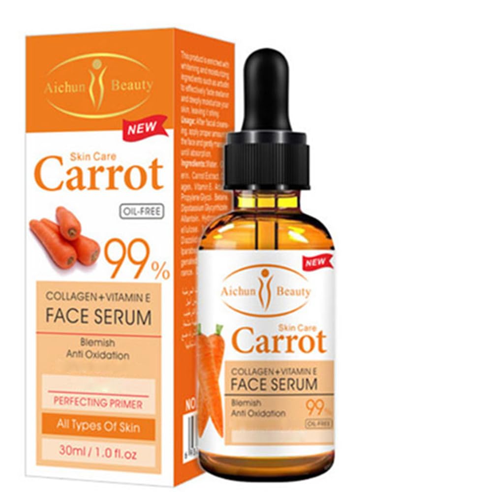 Aichun Beauty Carrots Collagen + Vitamin E Face Serum 30ml