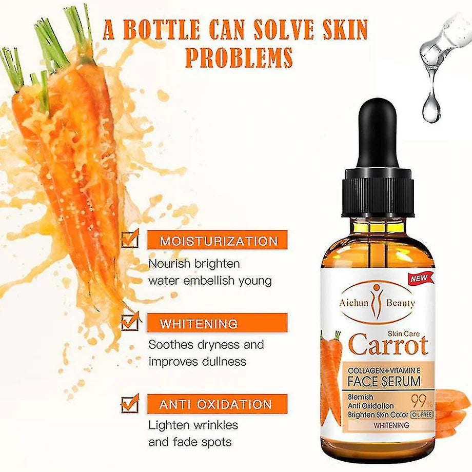 Aichun Beauty Carrots Collagen + Vitamin E Face Serum 30ml