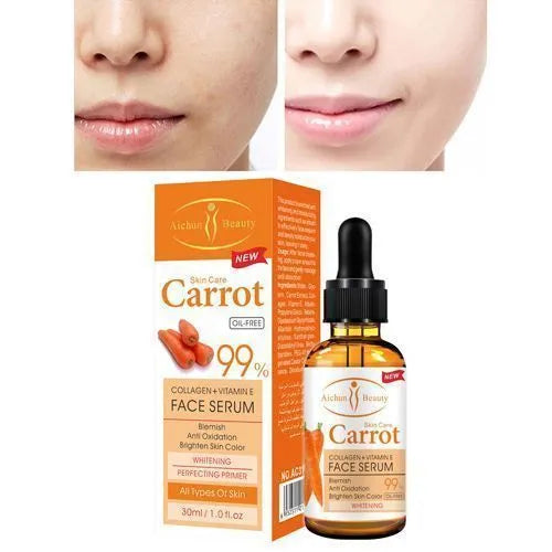 Aichun Beauty Carrots Collagen + Vitamin E Face Serum 30ml