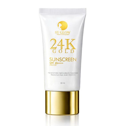 Sy Glow 24k Gold Sunscreen SPF45++++ 50ML