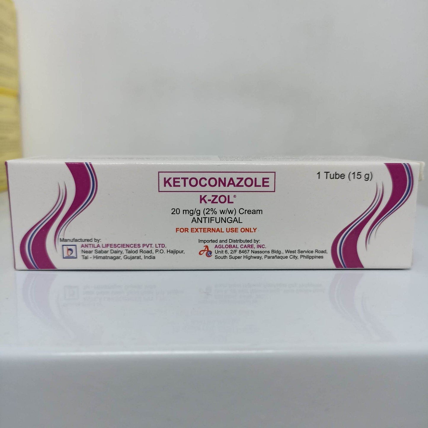 Ketoconazole (K-zol) 20mg/g (2% w/w) Cream  10g