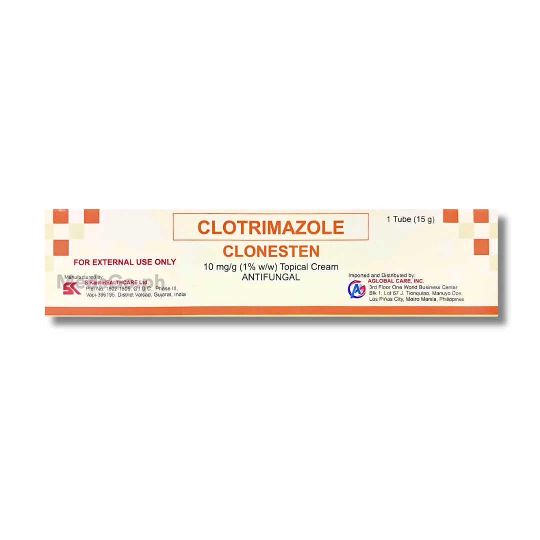 Clonesten Clotrimazole 1% 15g Antifungal Cream