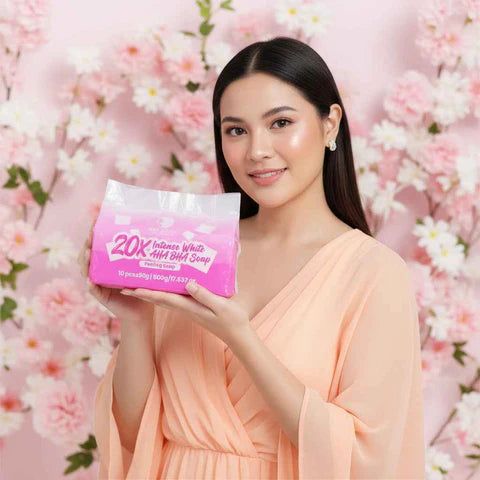 Sy Glow 20x Intense white AHA BHA Peeling soap 50g