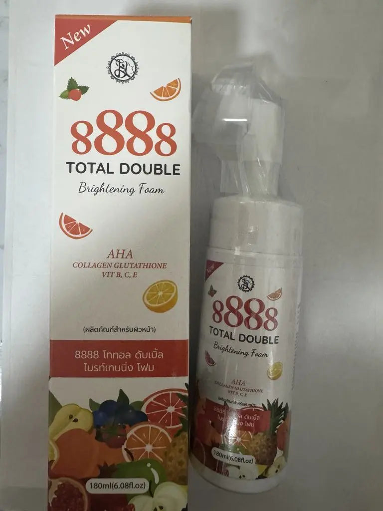 8888 Total Double Brightening Foam 180ml