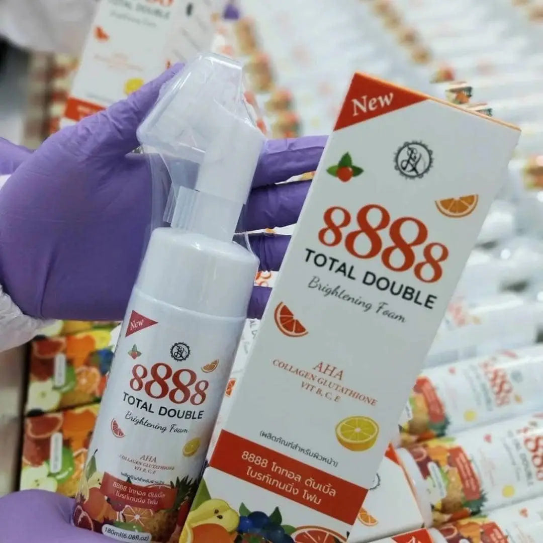 8888 Total Double Brightening Foam 180ml