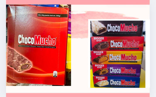 Choco Mucho Dark Chocolate Caramel 10x30g pack