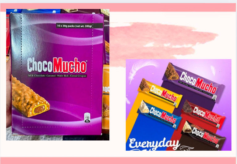 Choco Mucho Milk Chocolate caramel 10x30g pack