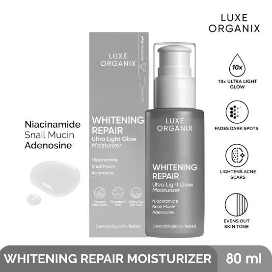 Luxe Organix Whitening Repair Moisturizer 80ml