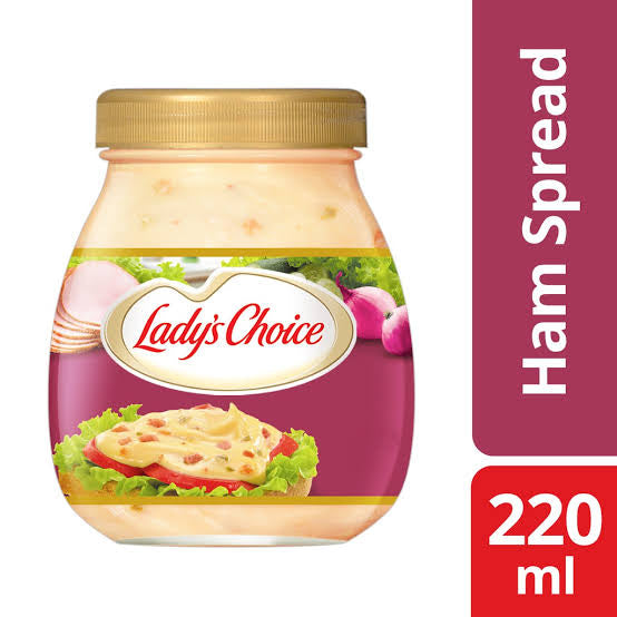 Lady’s choice ham spread 220ml bottle