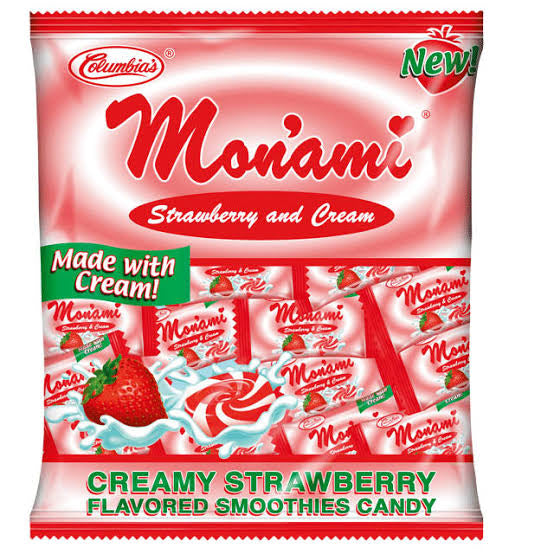 Monami Strawberry & Cream Candy 50pcs