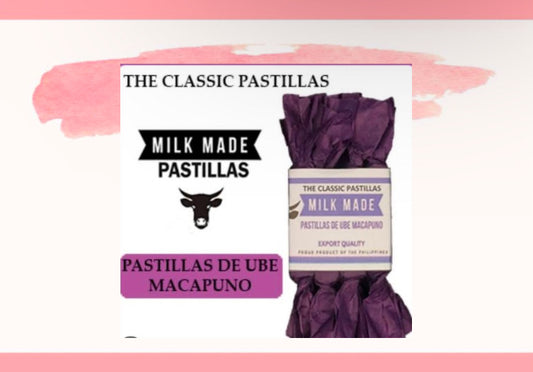 MILKMADE PASTILLAS de Ube Macapuno Pasalubong|16pcs