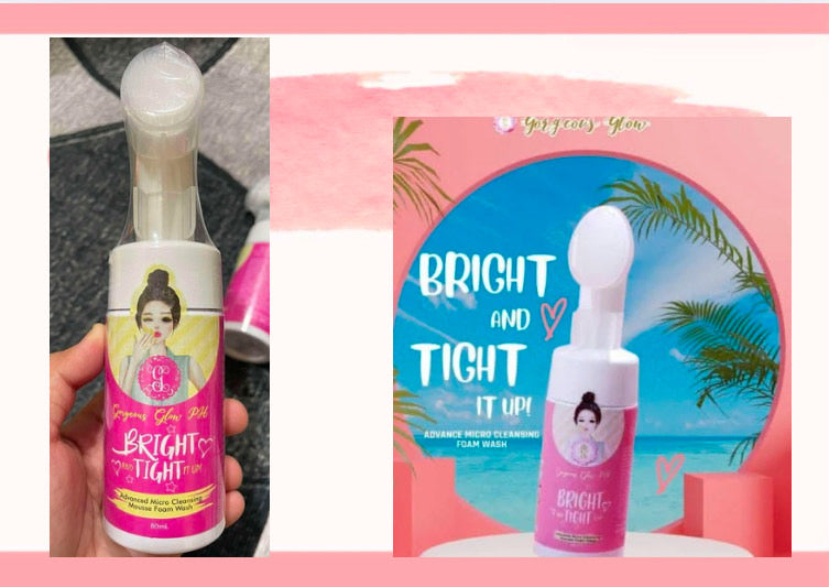 Gorgeous Glow Bright and Tight It Up Foam Wash | 80ml