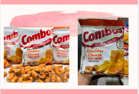 COMBOS Cheddar Cheese Pretzel Baked Snacks