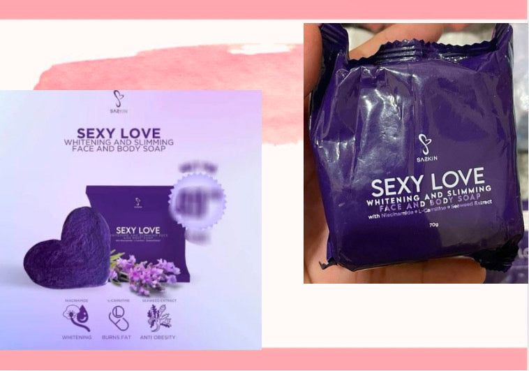 SASKIN Sexy Love Face & Body Soap 70g