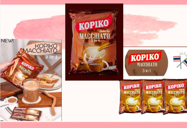 KOPIKO Macchiato 3-In-1 Instant Coffee 480g | 20 sachets