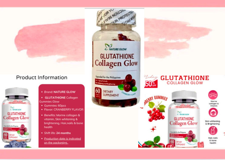 Nature Glow Glutathione Collagen Glow| 60capsules