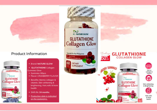 Nature Glow Glutathione Collagen Glow| 60capsules