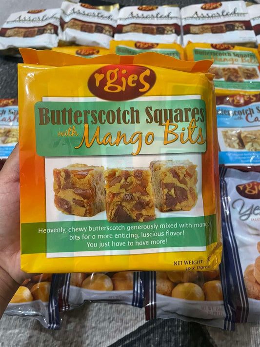 Rgies Butterscotch Squares w/ Mango Bits