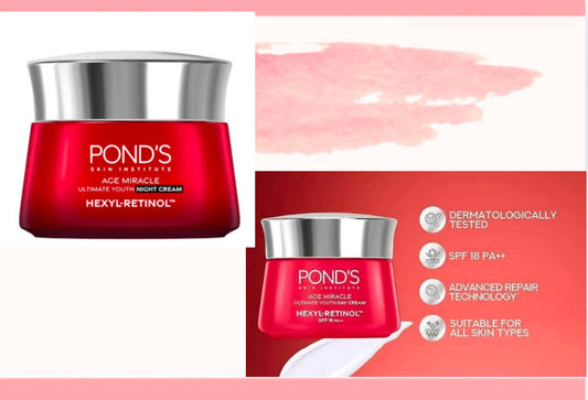 PONDS Age Miracle Hexyl Retinol Night Cream