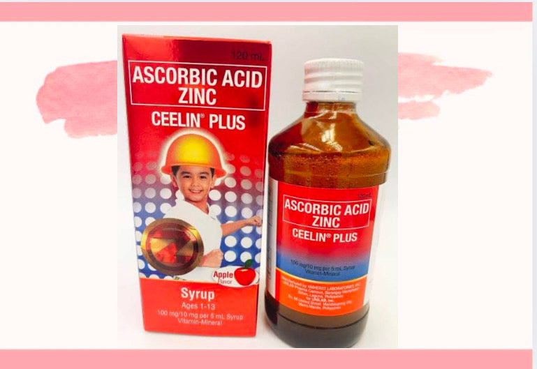 Ascorbic Acid Zinc Ceelin Plus 120ml KIDS Syrup