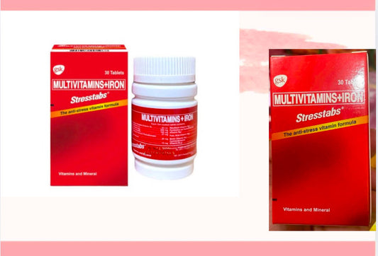 Multivitamins+Iron Stresstabs 30tablets