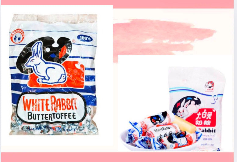 White Rabbit Buttertoffee candy 100pcs