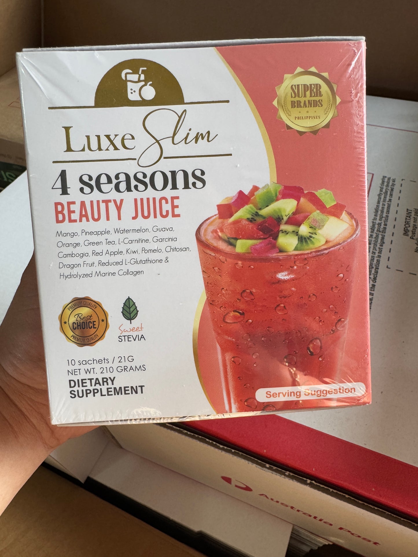 Luxe Slim 4 Seasons Beauty Juice 21gx10