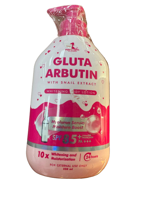 PerfectSkin Gluta Arbutin Whitening Body Lotion with Snail Extract | 250ml