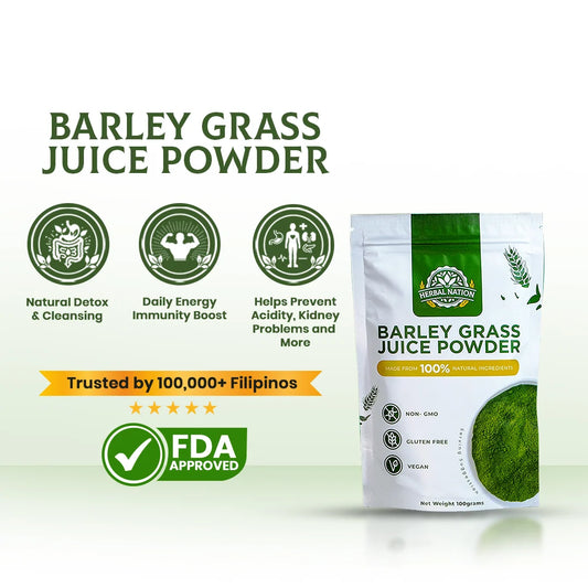 HERBAL NATION BARLEY GRASS JUICE POWDER 100g