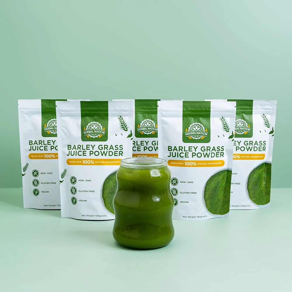 HERBAL NATION BARLEY GRASS JUICE POWDER 100g